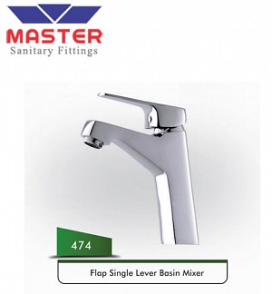 Master Flap Single Lever Basin Mixer (474)